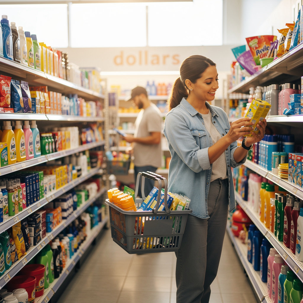 Los Amigos 99 Plus Store in Santa Barbara showcasing a wide variety of affordable household goods, kitchenware, and stationery